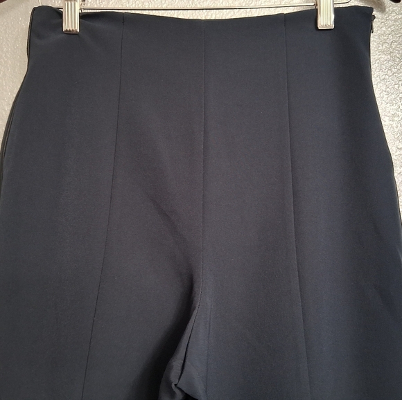 NWT Asos Blue Straight Leg Pants With Front Slit Size 6 - Picture 2 of 14